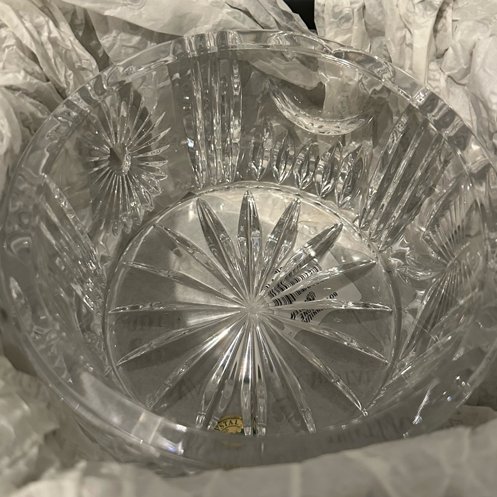 NEW Waterford Crystal Elegant Champagne Bottle Coaster The Millennium Collection